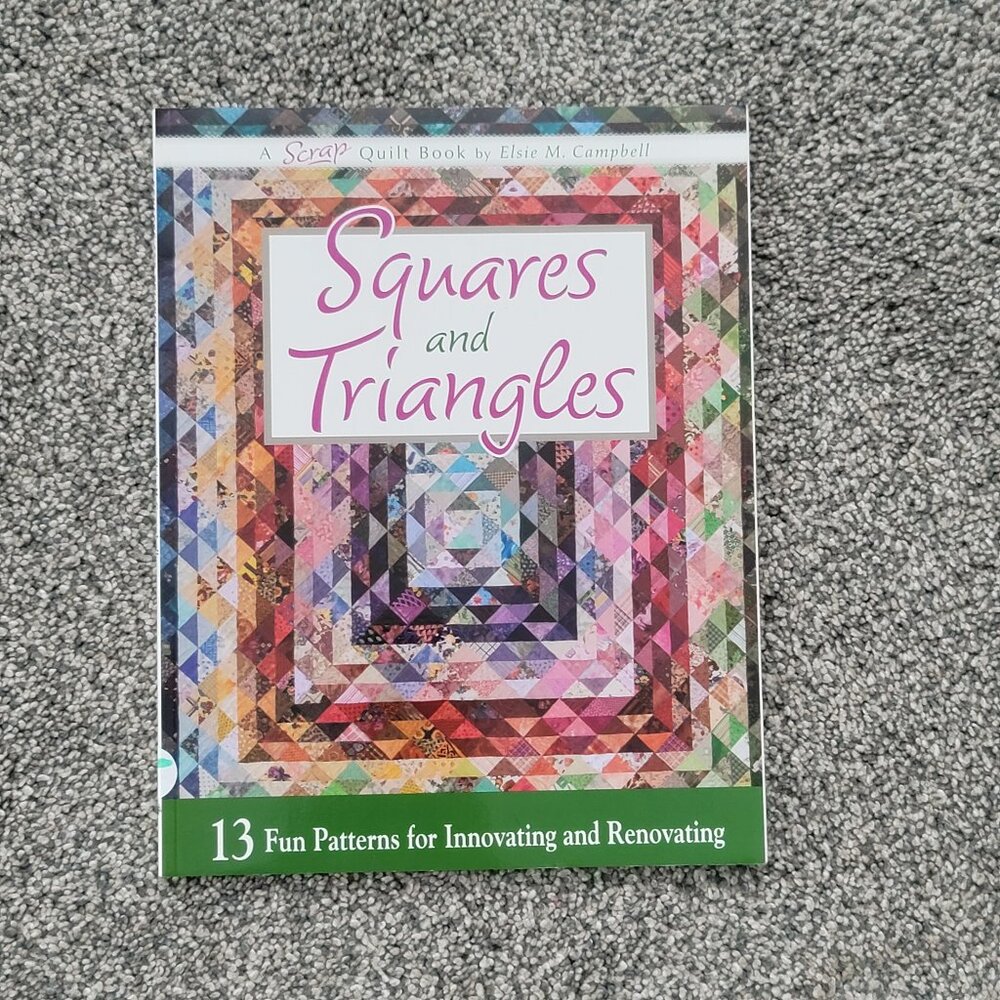 Squares & Triangles Quilt Book - Scraps